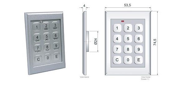 Fechadura Eletrônica M400