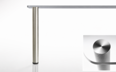 PERNA DE MESA 80 MM – PARA VIDRO