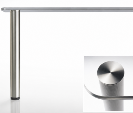 PERNA DE MESA 60 MM - PARA VIDRO
